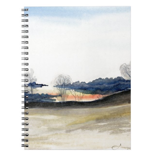 Caderno Espiral Stormy Sky (Frente)