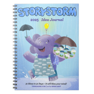 Caderno Espiral Storystorm 2025 — Diário/Idea Book