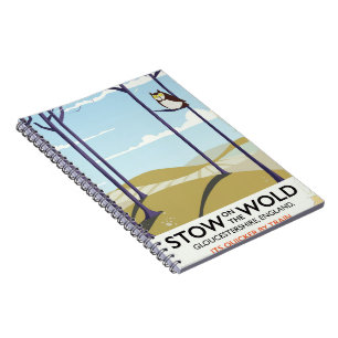 Caderno Espiral Stow-on-the-Wold,Gloucestershire, Inglaterra