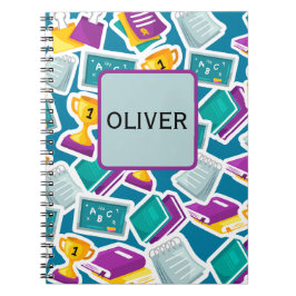 Caderno Espiral Straight A Student Notebook, for School