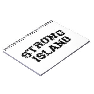 Caderno Espiral Strong Island, NYC, EUA