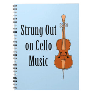 Caderno Espiral Strung Out Cello