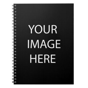 Caderno Espiral "Sua Imagem Aqui - Crie Impressões Personalizados