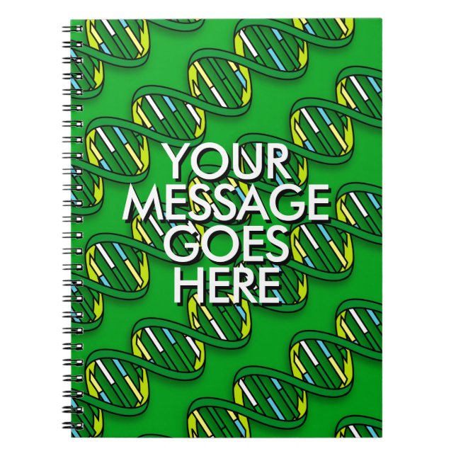 Caderno Espiral SUA MENSAGEM Ciência (Frente)
