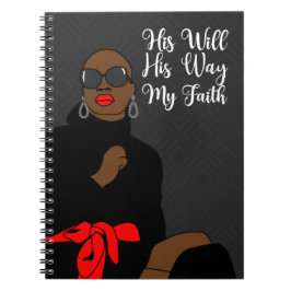 Caderno Espiral Sua Vontade Como Meu Notebook De Fé