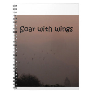 Caderno Espiral Suba com asas