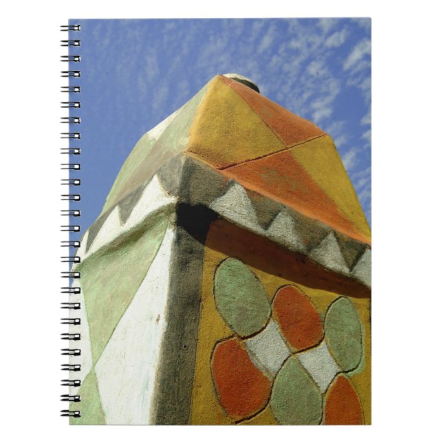 Caderno Espiral Sudão, Norte (Nubia), Teto Decorrido (Frente)