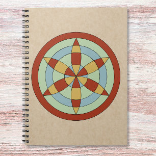 Caderno Espiral Suffolk Hexafoil (Daisy Wheel)