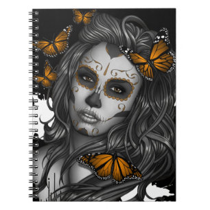 Caderno Espiral Sugar Skull Girl