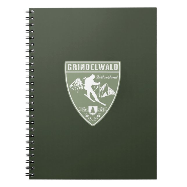 Caderno Espiral Suiça Grindelwald (Frente)