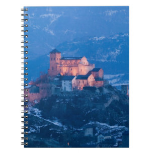 Caderno Espiral SUÍÇA, Valais, SION: Basílica de