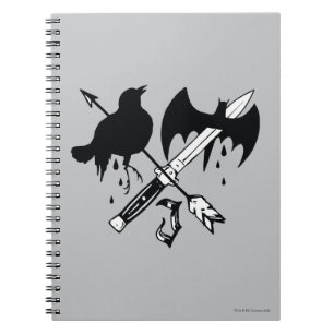 Caderno Espiral Suicide Squad Joker Symbol