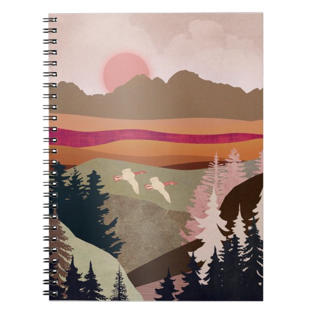 Caderno Espiral Summer Geese (Frente)