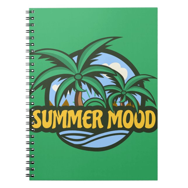 Caderno Espiral Summer Mood (Frente)