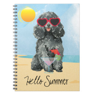 Caderno Espiral Summer Toy Poodle