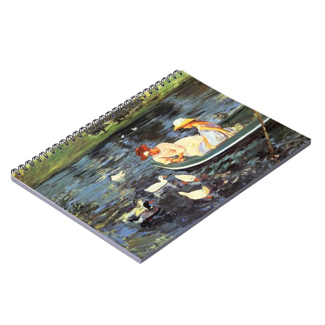 Caderno Espiral Summertime (por Mary Cassatt) (Left Side)