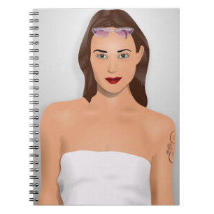CADERNO ESPIRAL SUMMMER GIRL