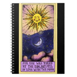 Caderno Espiral Sun & Diário da lua