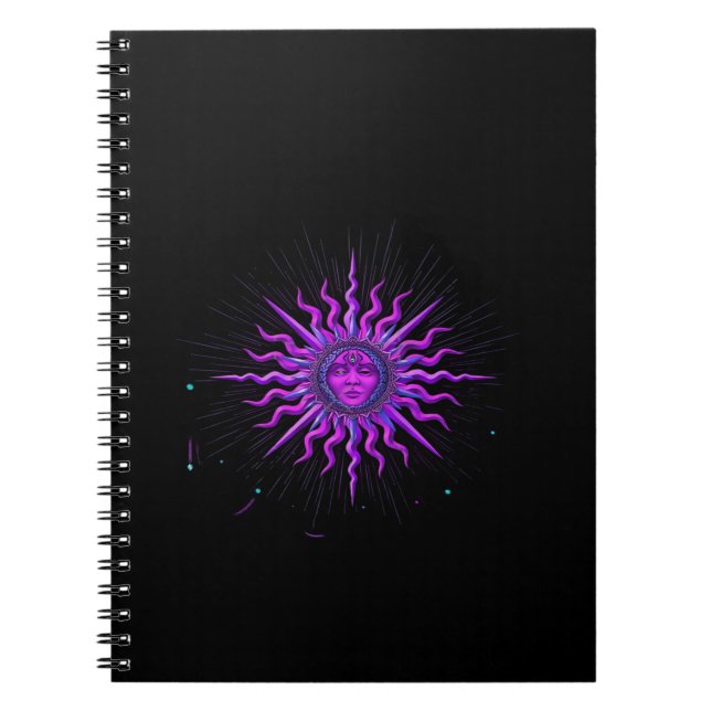Caderno Espiral Sun - Whimsigoth Graphic (Frente)