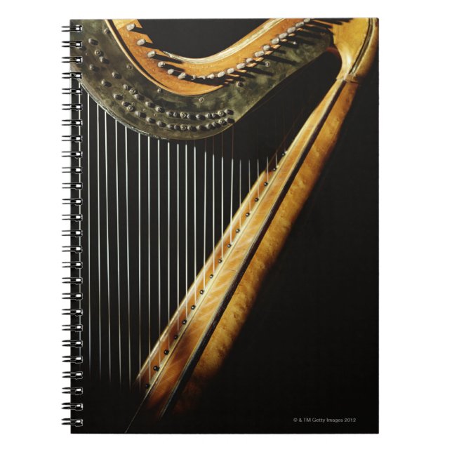 Caderno Espiral Sunlit Harp (Frente)