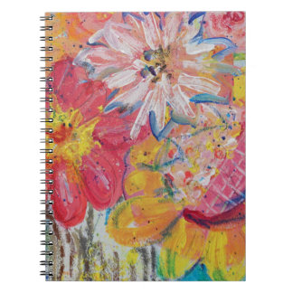 Caderno Espiral Suns Coloridos pela Arte Sangria de Lydia