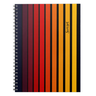 Caderno Espiral Sunset