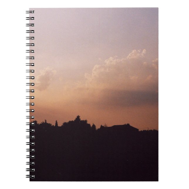 Caderno Espiral Sunset (Frente)