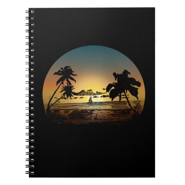 Caderno Espiral Sunset (Frente)