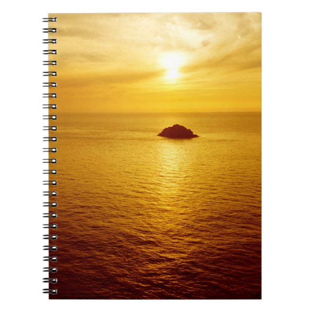 Caderno Espiral Sunset Cornwall (Frente)