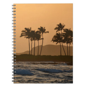 Caderno Espiral Sunset em Kauai