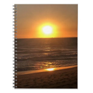 Caderno Espiral Sunset em Newport Beach, Califórnia