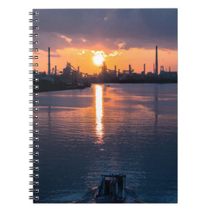 Caderno Espiral Sunset Japan Sky