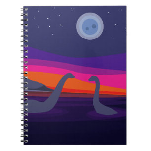 Caderno Espiral Sunset Jurássico
