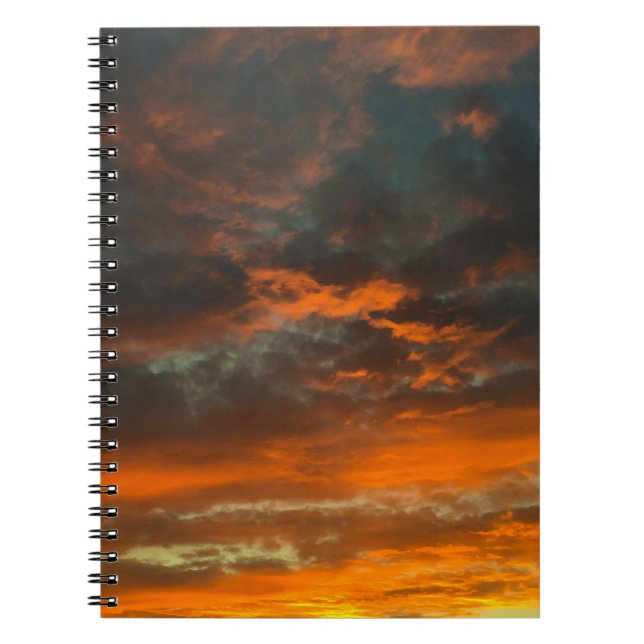 Caderno Espiral Sunset Town (Frente)