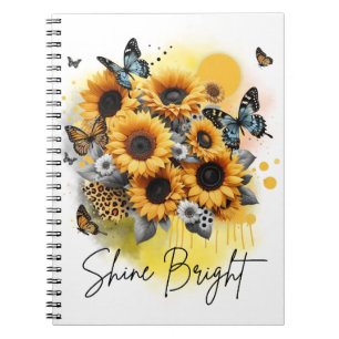 Caderno Espiral Sunshine Bloom
