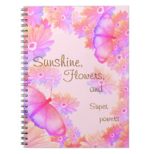 Sunshine, Flowers & Superpowers Pink