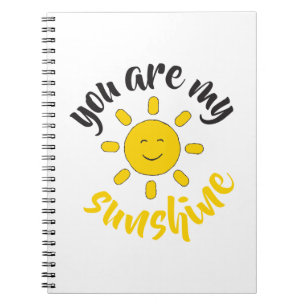 Caderno Espiral Sunshine Fun Sunshine Baby Você é meu Sol