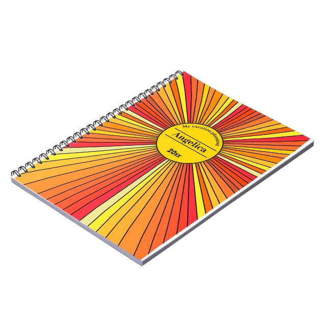 Caderno Espiral Sunshine Personalizável (Left Side)