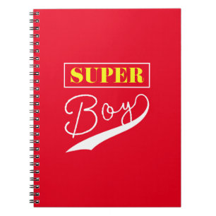 Caderno Espiral Super Boy 