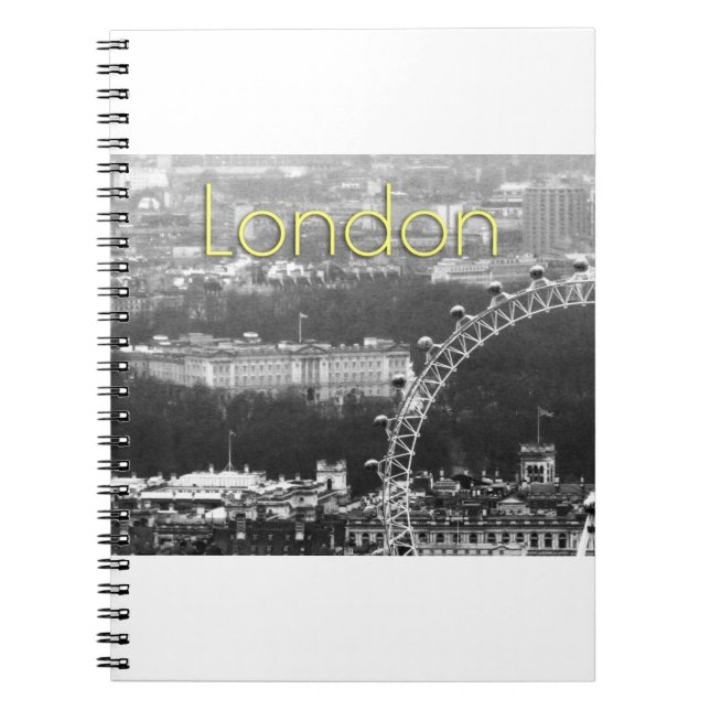 Caderno Espiral Super! Buckingham Palace Londres (Frente)