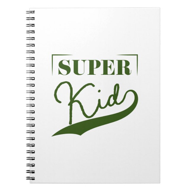 Caderno Espiral Super Criança (Frente)