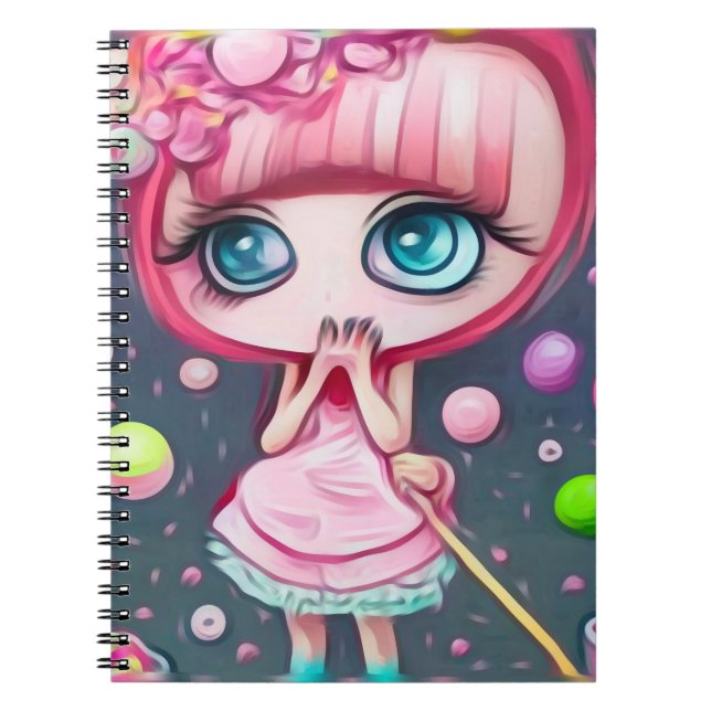Caderno Espiral Super Doces Doll (Frente)