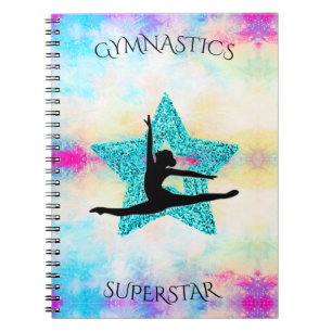 Caderno Espiral Super-estrela da ginástica