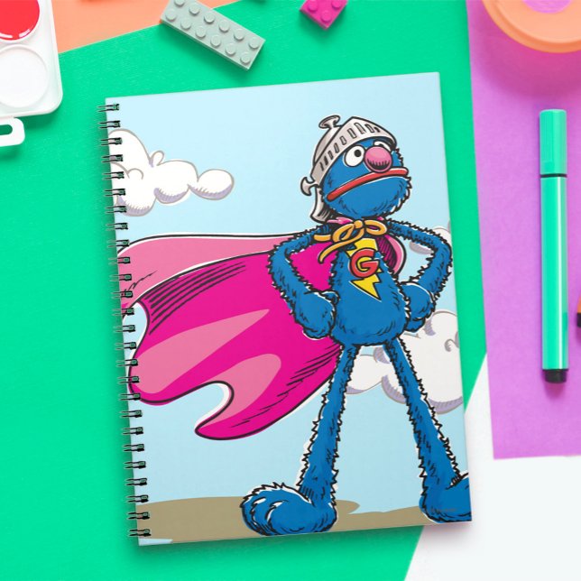 Caderno Espiral Super Grover (Criador carregado)