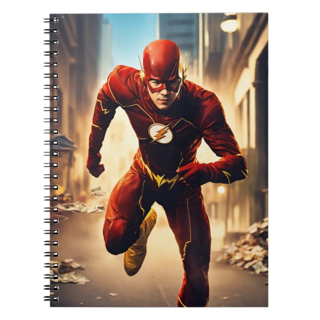 Caderno Espiral Super Heróis Unem (Frente)