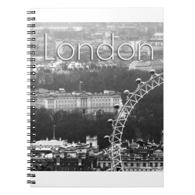 Caderno Espiral Super! Millennium Wheel" (Frente)