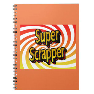Caderno Espiral "Super Scrapper"