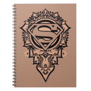 Caderno Espiral Supergirl Mandala Graphic