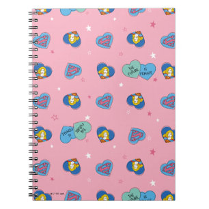 Caderno Espiral Supergirl Out Of This World Retro Graphic