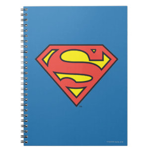 Caderno Espiral Superman S-Shield Logotipo Superman